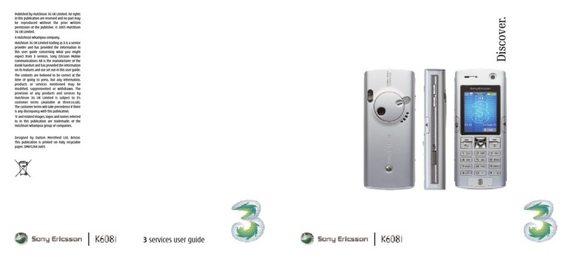 Sony Ericsson K608i User manual