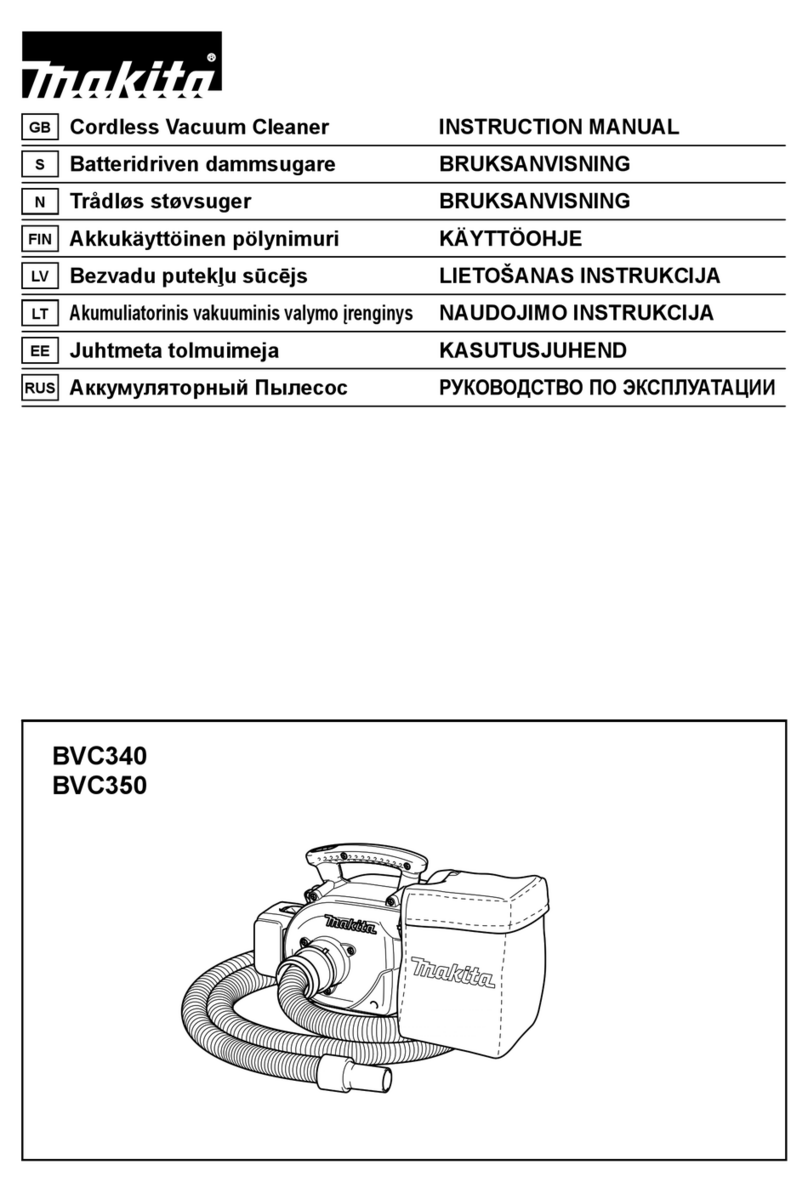 Makita BVC340 User manual