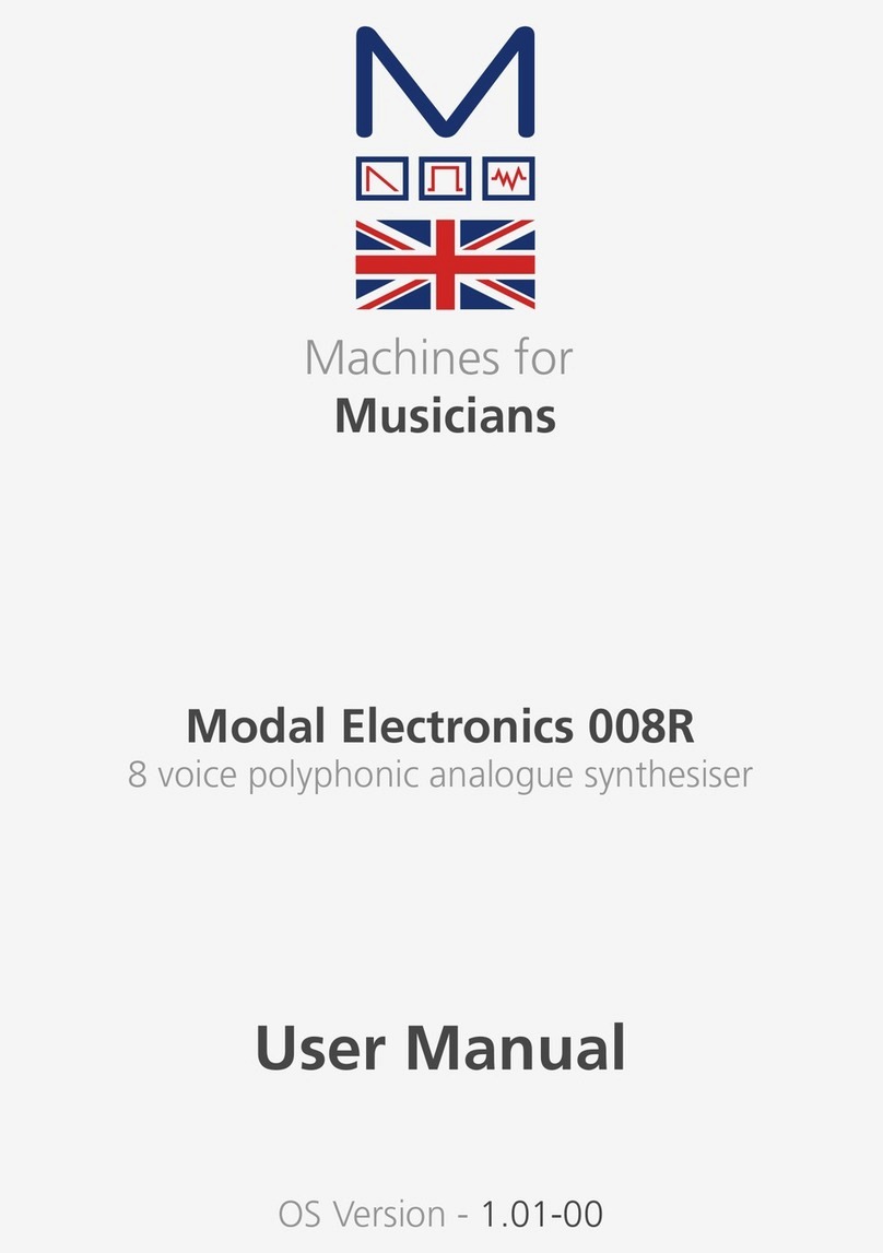 Modal 008R User manual