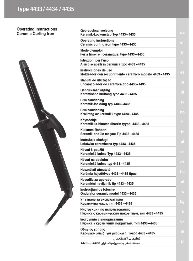 Moser 4433 User manual