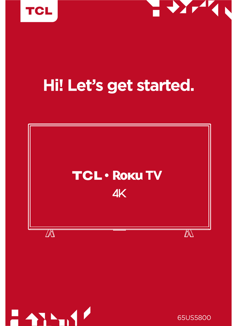 ROKU TV TCL Let's get started