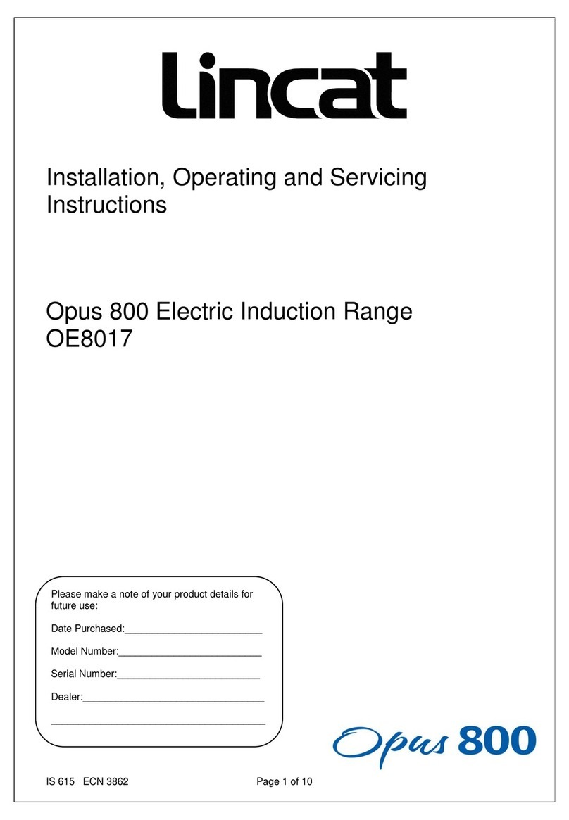 Lincat OE8017 Owner's manual