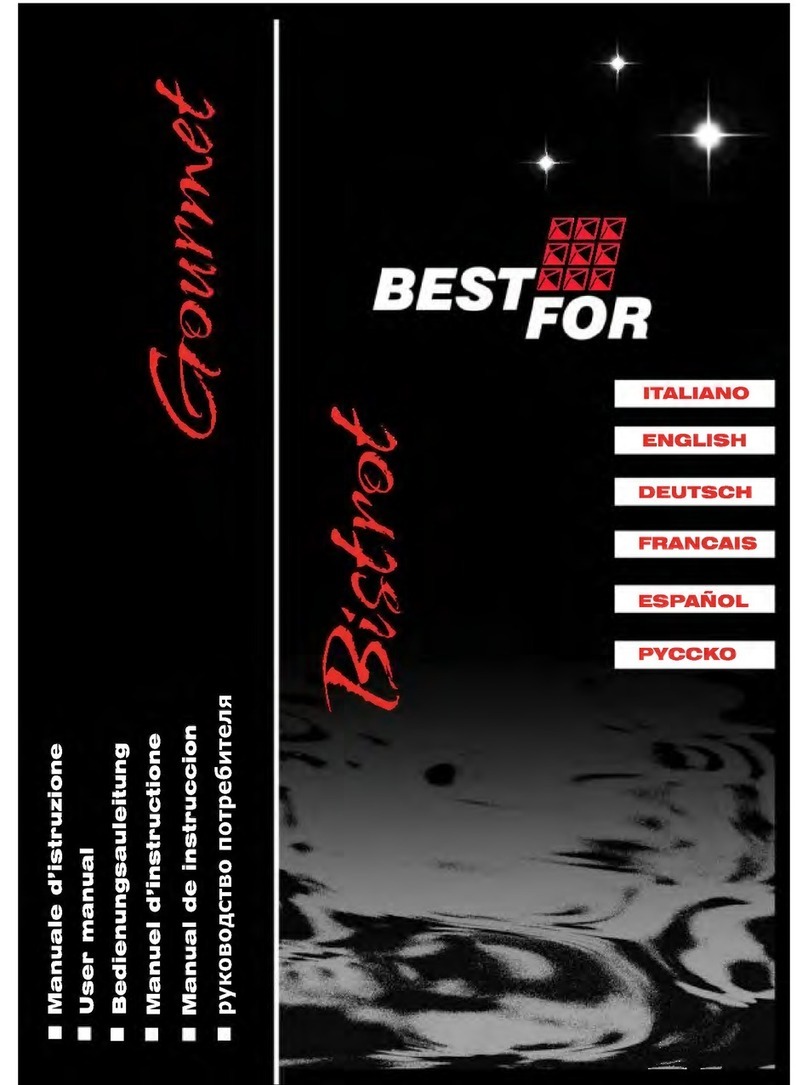 Best For BISTROT 446 user manual
