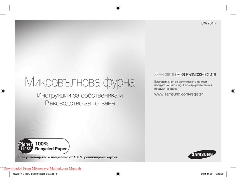 Samsung GW731KR User guide manual