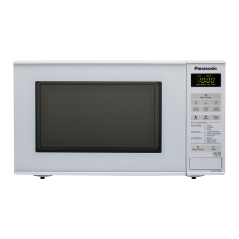 Panasonic NN-ST253W operating instructions