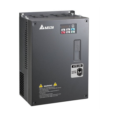 Delta VFD-ED Series user manual