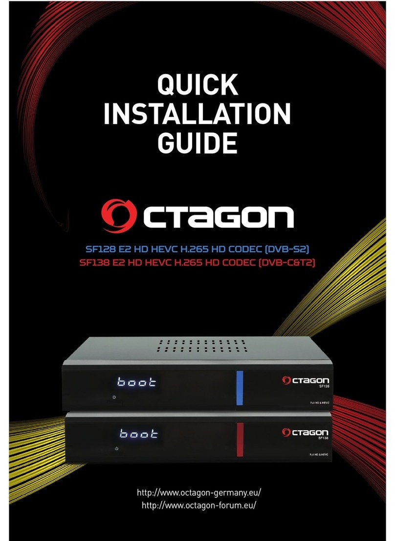 Octagon SF128 Quick installation guide