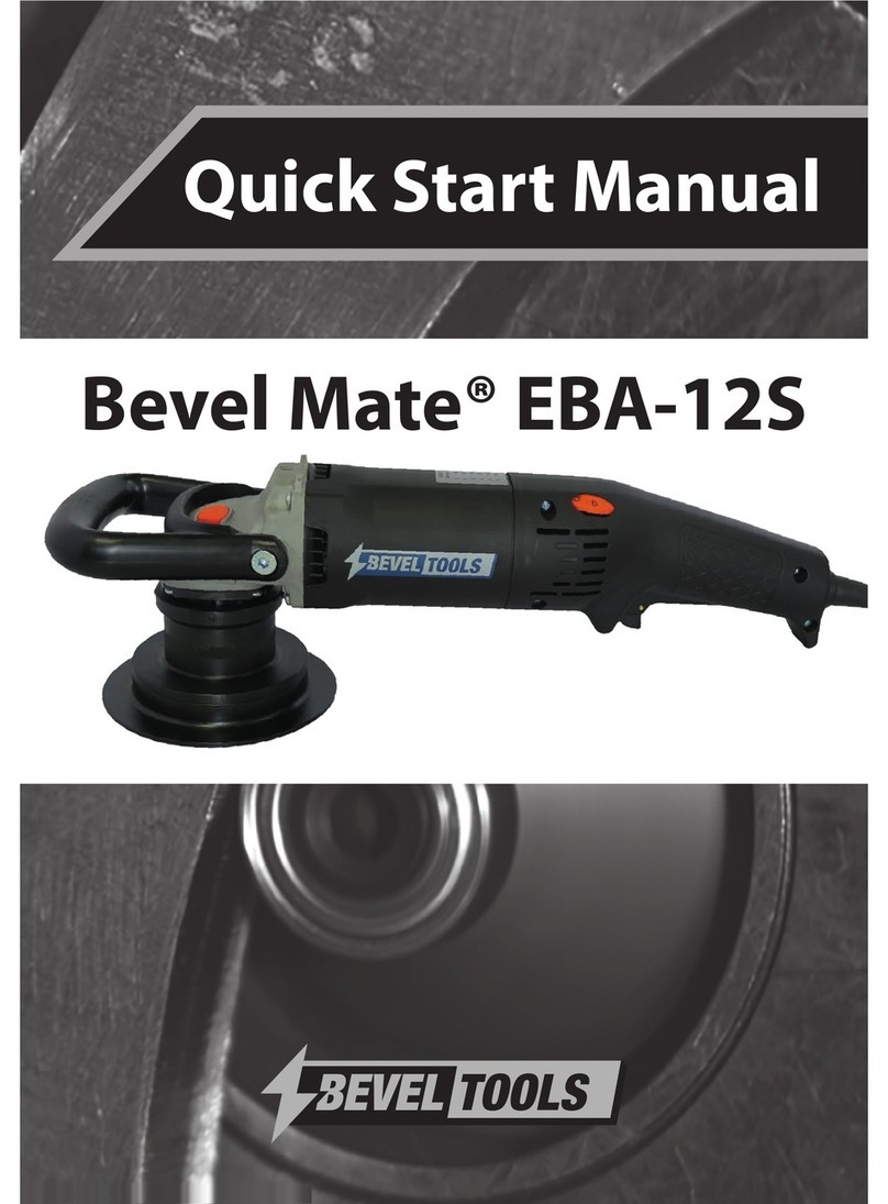 Bevel Mate EBA-12S Operating and maintenance instructions