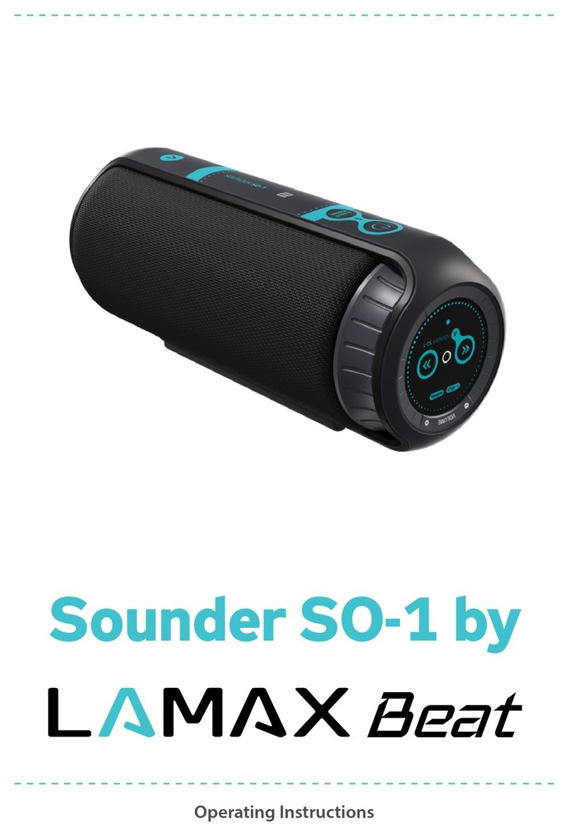 LAMAX BEAT Sounder SO-1 operating instructions