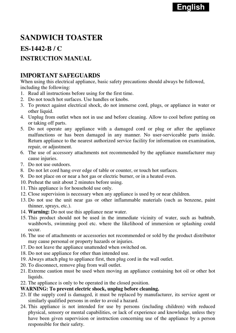 SAPIRHOME ES-1442-B User manual