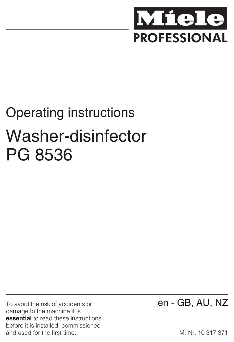 Miele PG 8536 User manual