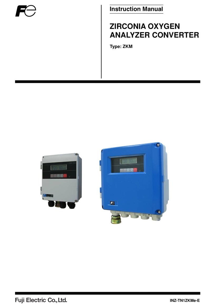 Fuji Electric ZKM instruction manual