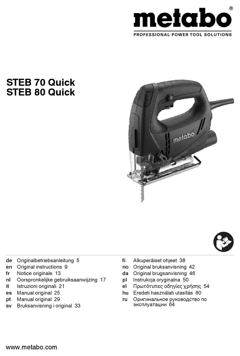 Metabo STEB 70 Quick Operation instructions