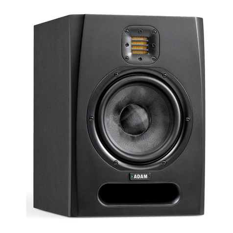 Adam F5 User manual