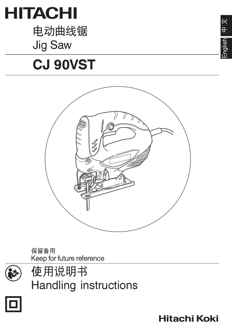 Hitachi CJ 90VST User manual