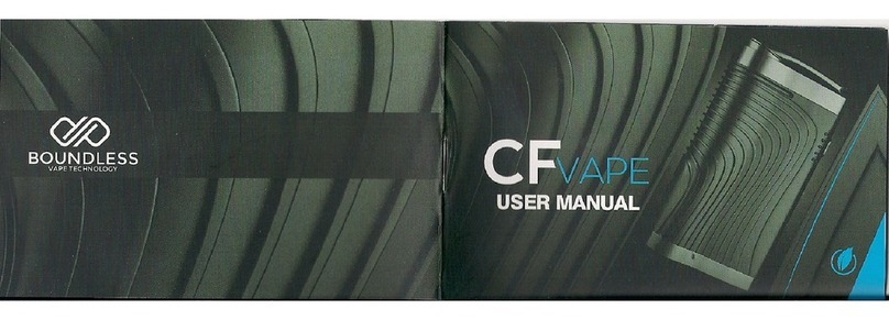Boundless CF VAPE User manual
