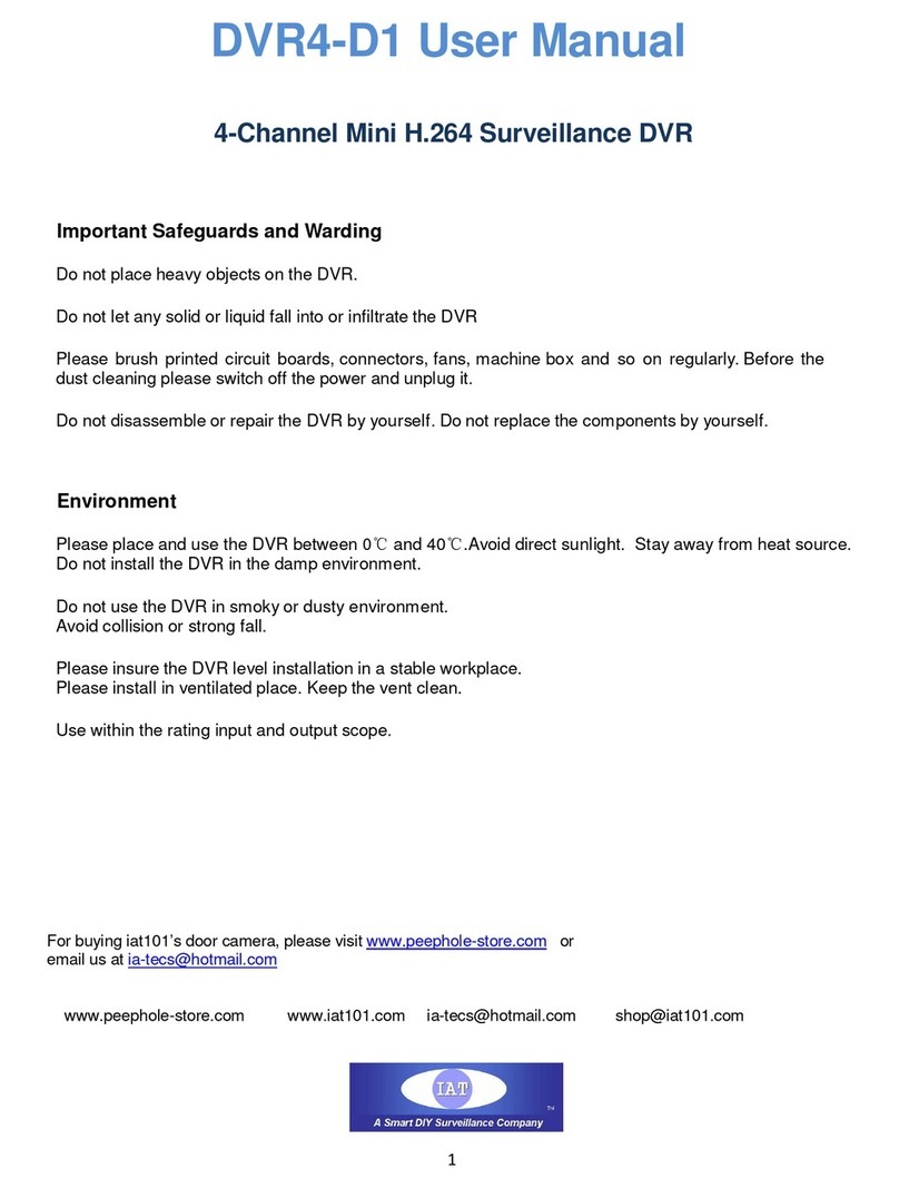 IAT DVR4-D1 user manual