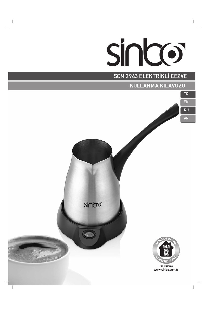 Sinbo SCM 2943 user manual