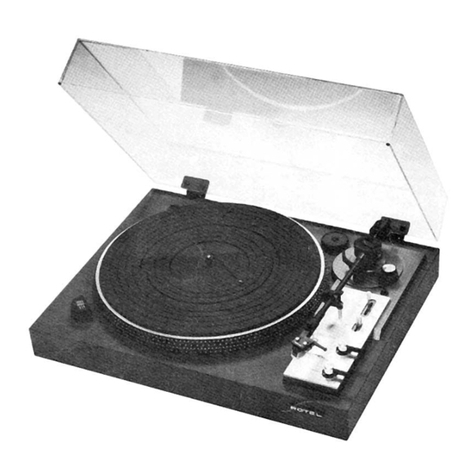 Rotel RP-6400 User manual