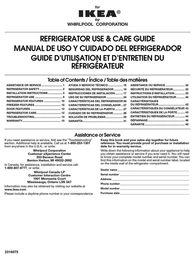 Whirlpool IT8WSKXRW Use & care guide
