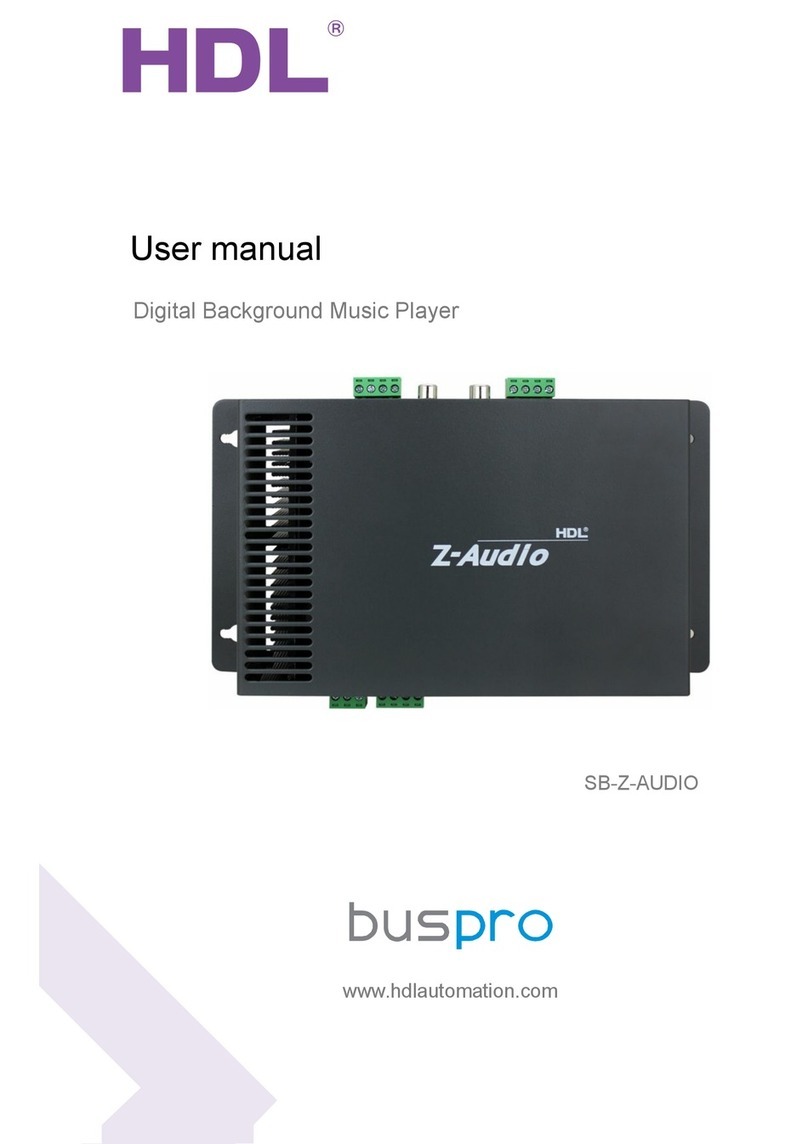 HDL SB-Z-AUDIO user manual