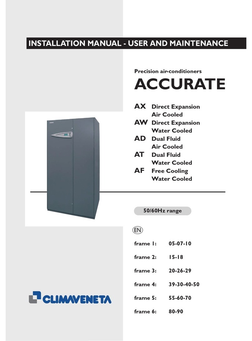 CLIMAVENETA Accurate AX Operating instructions