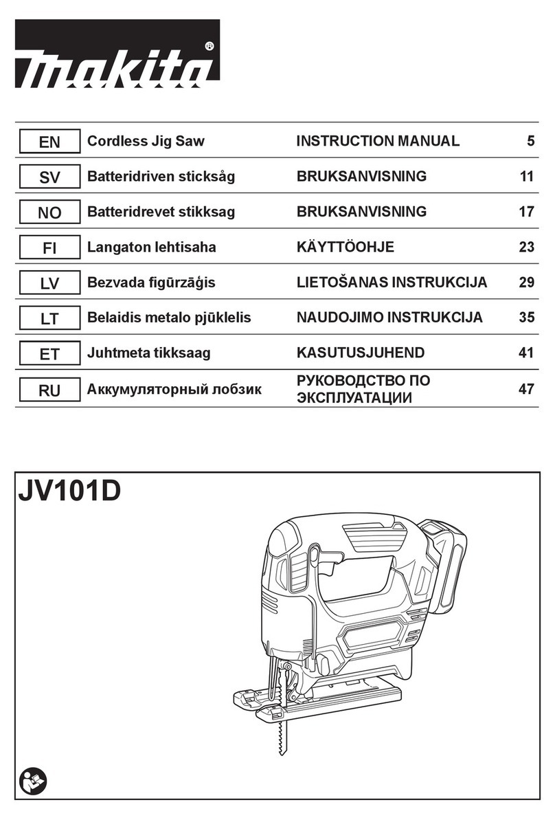 Makita JV101D instruction manual