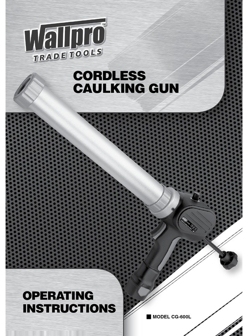 Wallpro CG-600L operating instructions