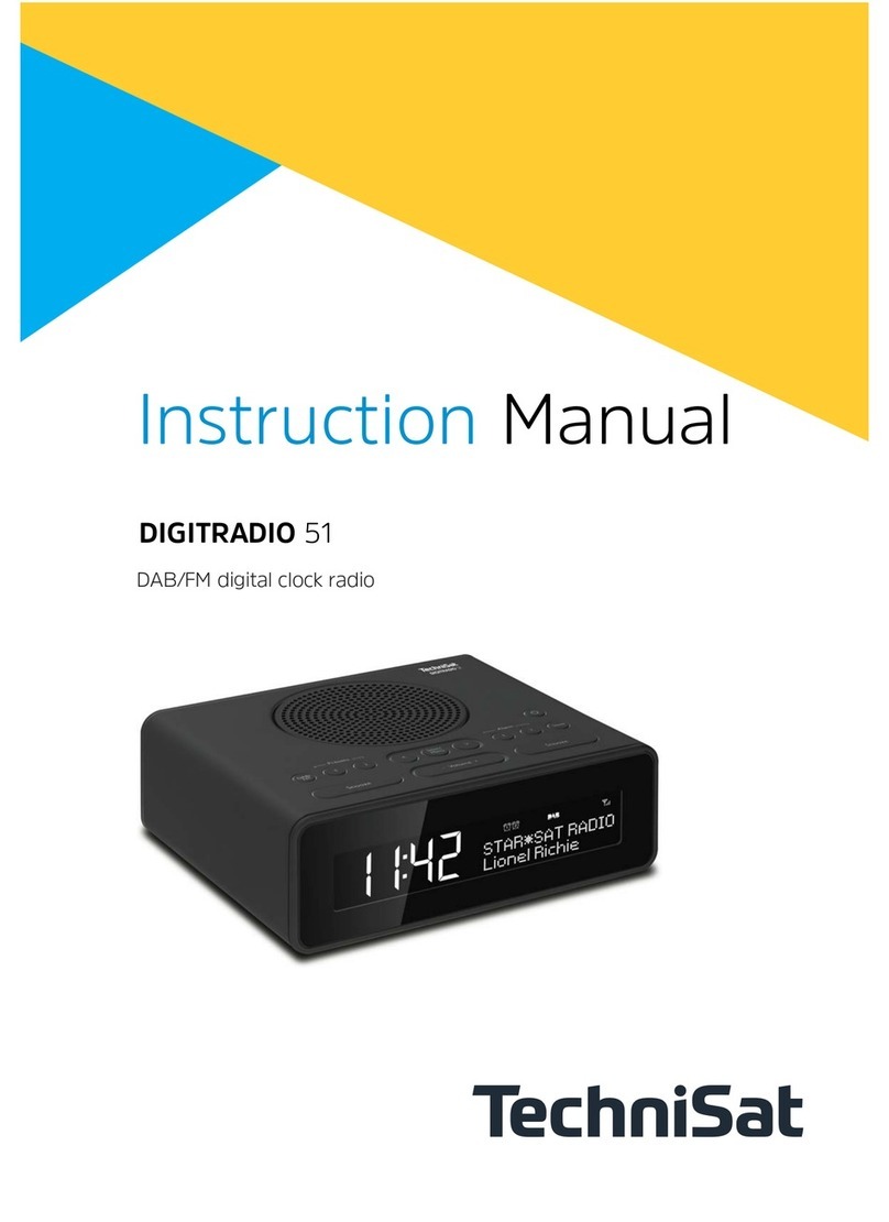 TechniSat DIGITRADIO 51 User manual TechniSat DIGITRADIO 51 User manual