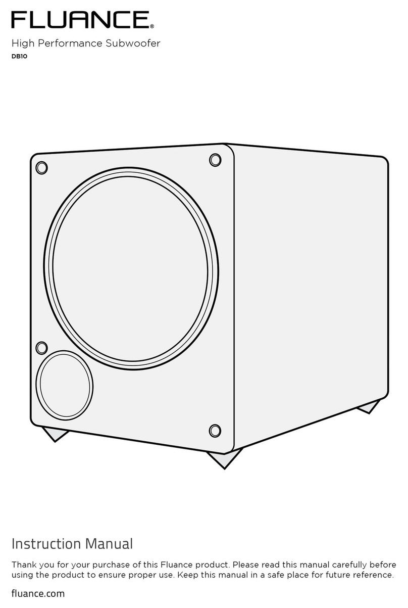Fluance DB10 instruction manual