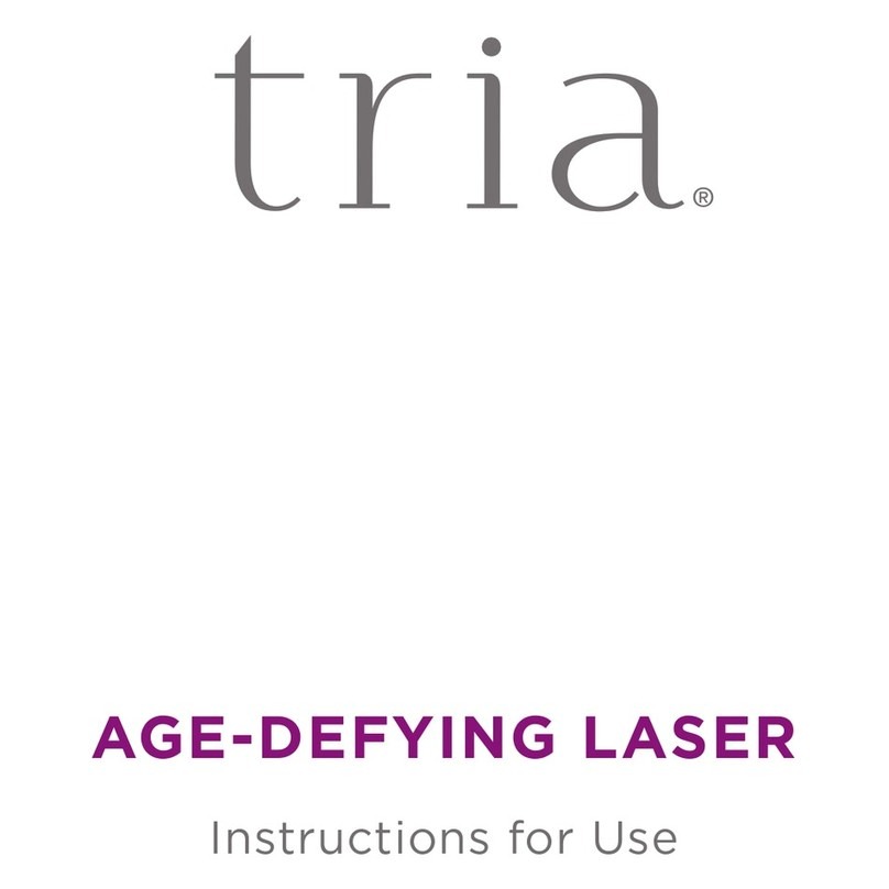 Tria AGE-DEFYING LASER Instructions for use
