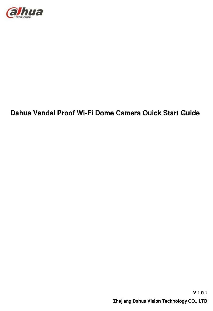 Dahua F Series User manual Dahua F Series User manual