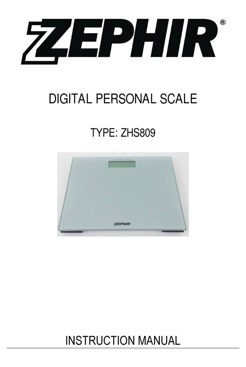 Zephir ZHS809 User manual