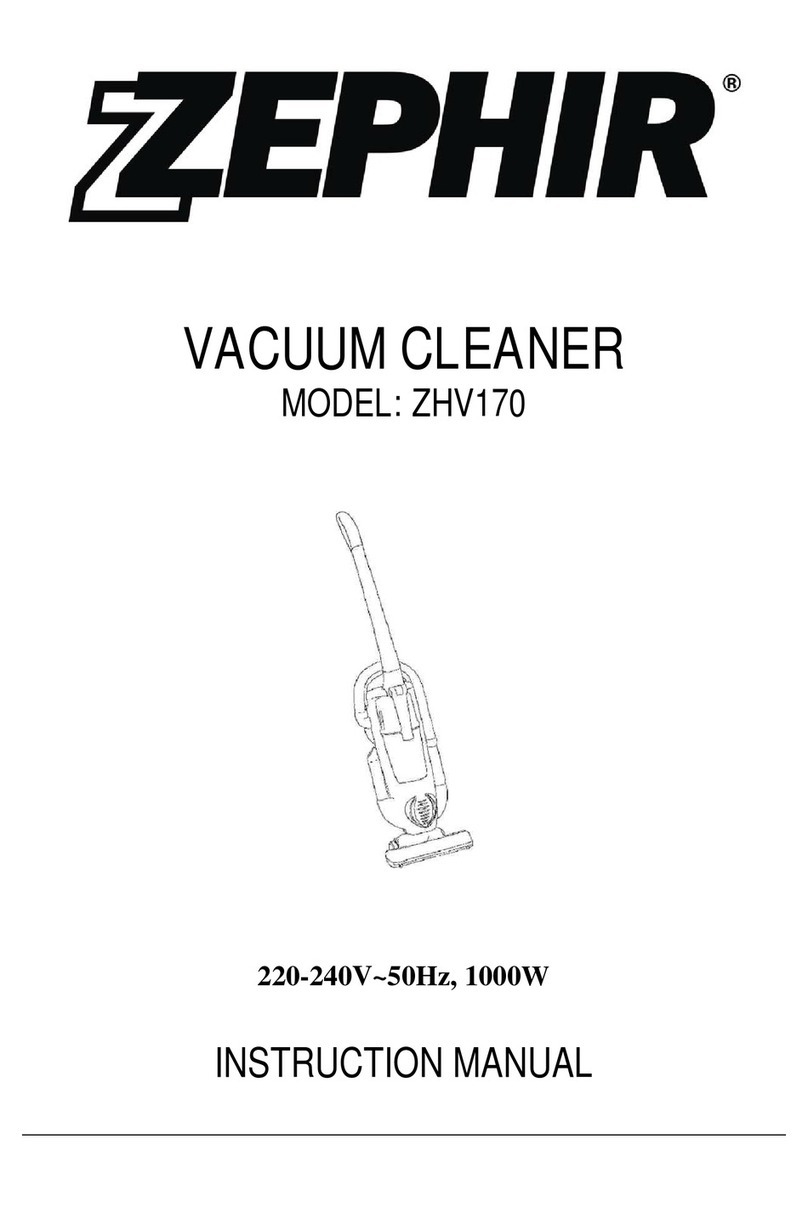 Zephir ZHV170 instruction manual