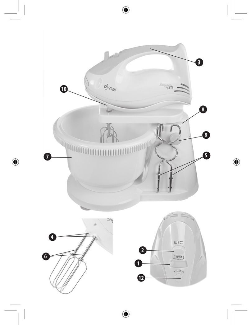 dyras SHM-282 instruction manual