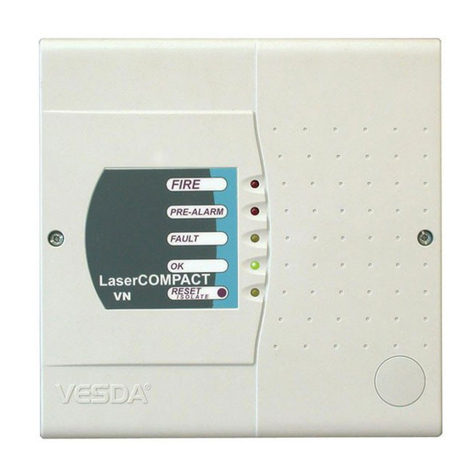 VESDA lasercompact VLC-500 User manual