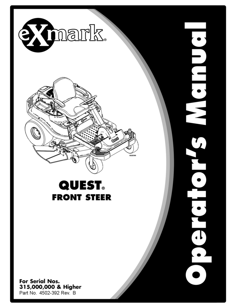 Exmark QSS708GEM42200 User manual