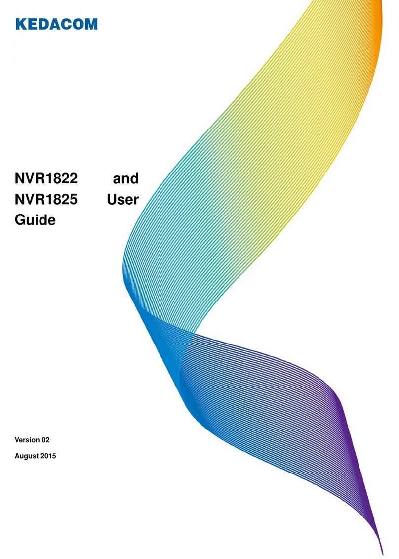 Kedacom NVR1822 user guide