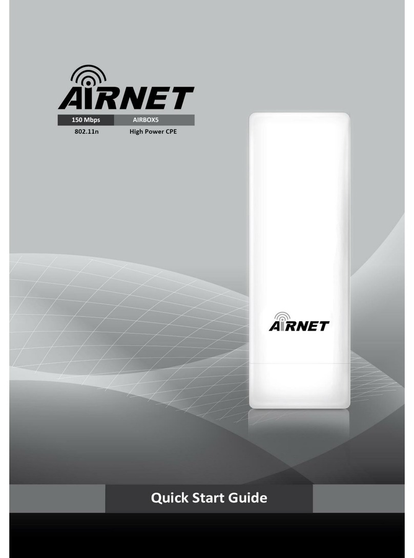 airnet AIRBOX5 quick start guide
