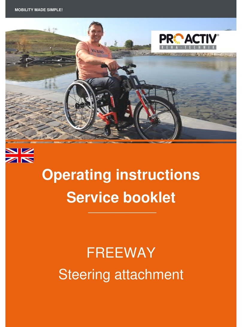 ProActiv FREEWAY Operating instructions service booklet