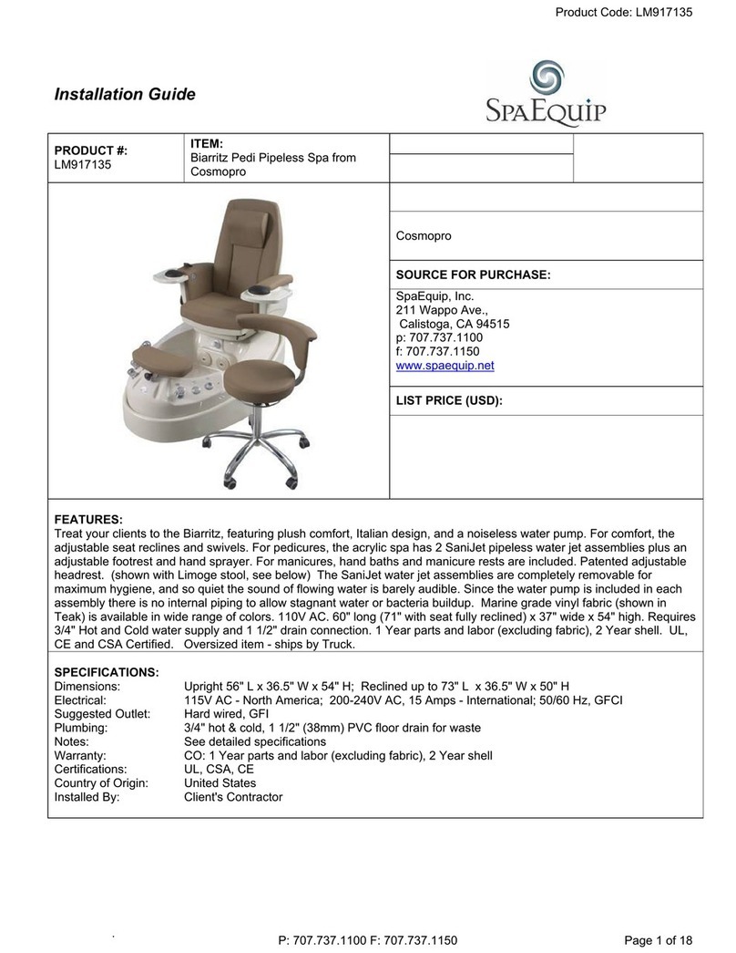 CosmoPro LM917135 User manual