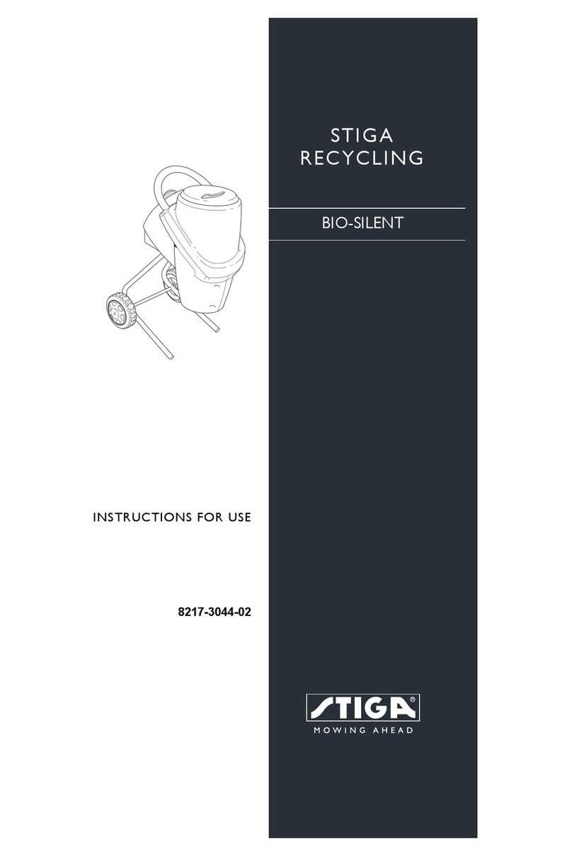 Stiga BIO-SILENT Instructions for use