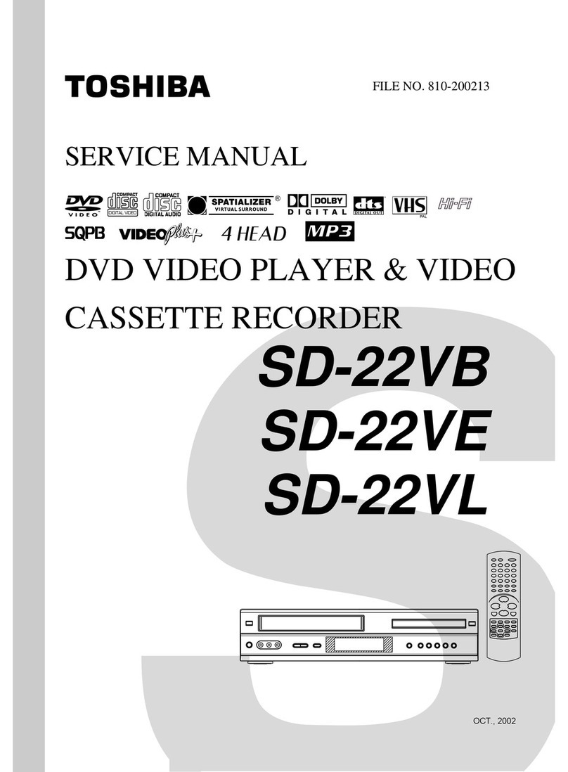 Toshiba SD-22VB User manual