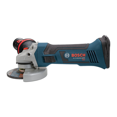 Bosch GWS18V-45 Assembly instructions
