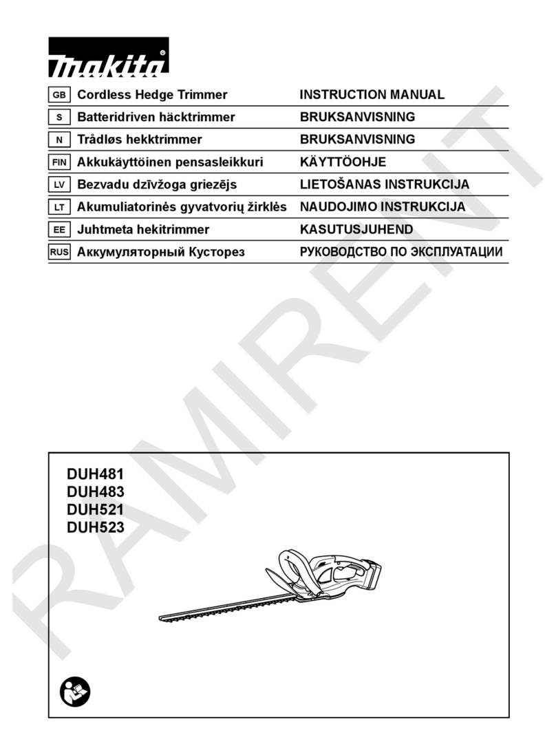 Makita DUH481 instruction manual