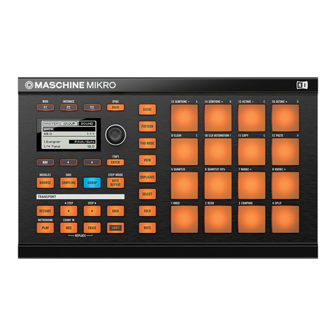 Native Instruments Maschine MIKRO User manual