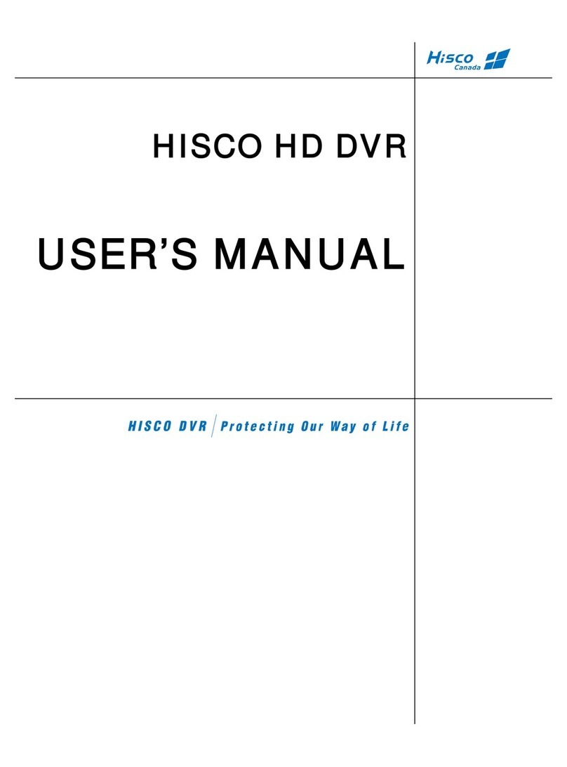 HISCO HD DVR user manual