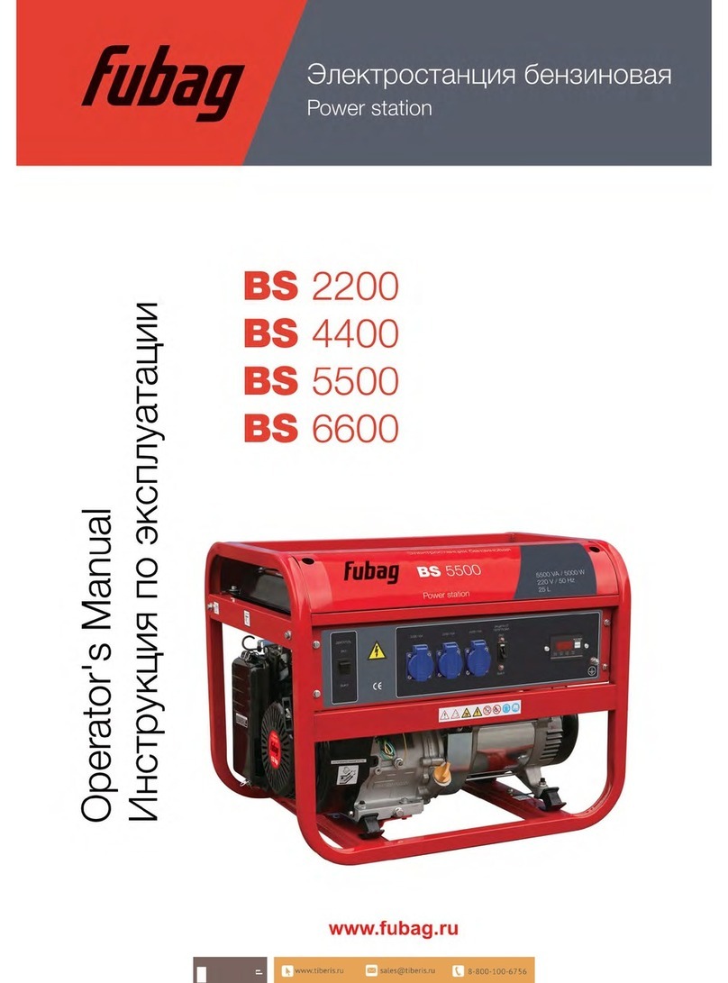 Fubag BS 2200 Operator's manual