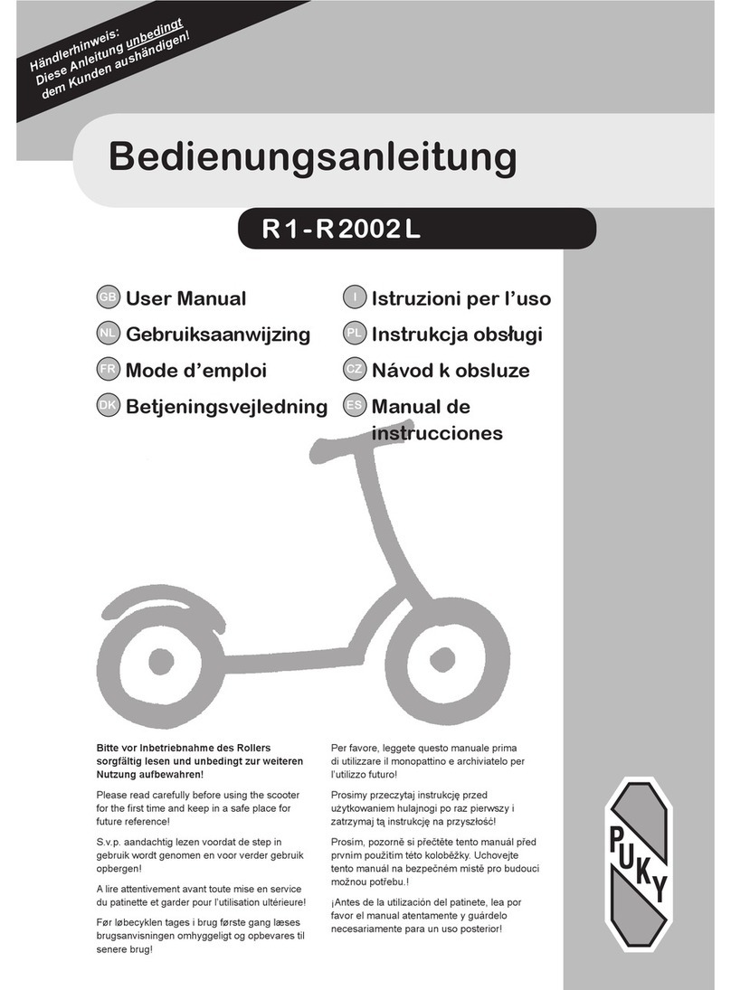 Puky R1-R2002L user manual