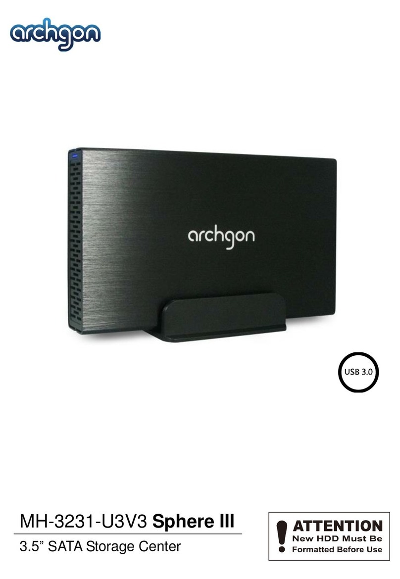 archgon MH-3231-U3V3 Sphere III manual